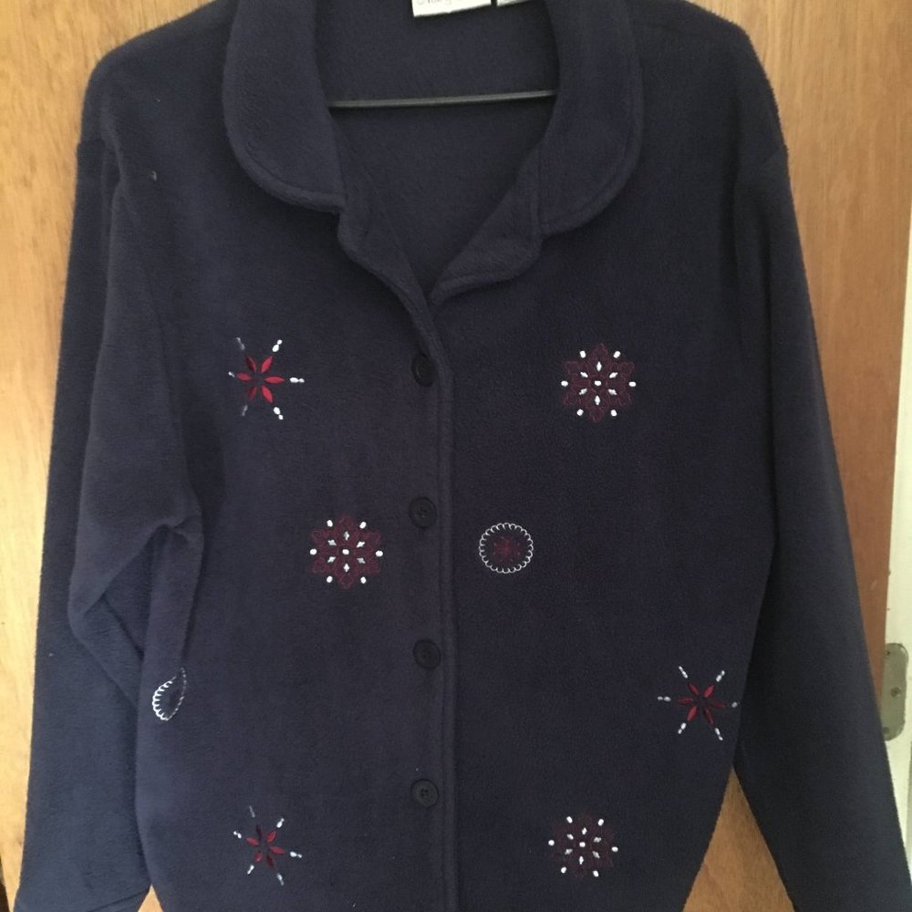 Womens Snowflake Sweater